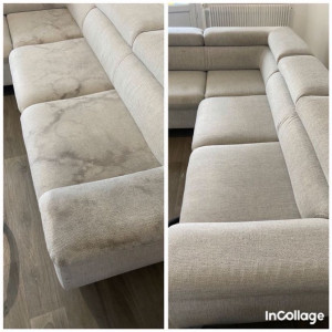 Photo de galerie - Un. Nettoyage de canapé.