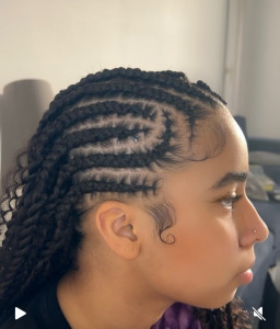 Photo de galerie - Tresse à domicile