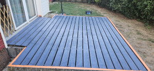 Photo de galerie - PEINTURE Terrasse en bois en 2 couches 