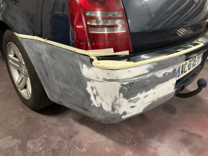 Photo de galerie - Peinture raccord noyé