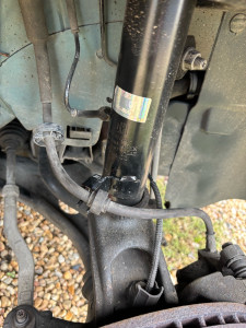 Photo de galerie - Remplacement amortisseur 