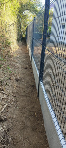 Photo de galerie - Clôture rigide 
