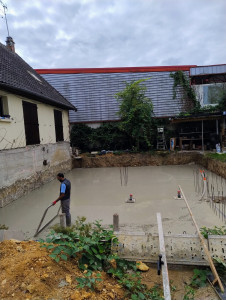 Photo de galerie - Coulage béton 