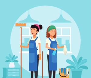 Photo de galerie - Besoin d’une aide ménagère pour du ménage , repassage, baby-sitting, aide aux courses je suis disponible sauf jour de travail parce que je suis aussi à mon compte. 