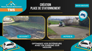 Photo de galerie - Terrassement parking