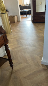 Photo de galerie - Pose de parquet - Revêtement de sol