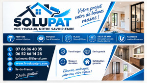 Photo de galerie - Bonjour,

Je suis à votre disposition pour réaliser vos travaux avec sérieux, professionnalisme et souci du détail. Je vous garantis un travail propre et soigné, avec des tarifs adaptés à la nature de votre projet.

N’hésitez pas à me contacter afin d’éch