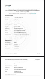 Photo de galerie - Extrait de société 