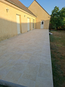 Photo de galerie - Carrelage terrasse 