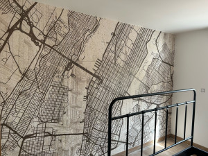 Photo de galerie - Pose de papier panoramique 