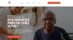 Photo de galerie - Création d'un site web pour une entreprise d'aide à la personne