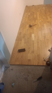 Photo de galerie - Pose de parquet - Revêtement de sol
