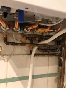 Photo de galerie - Nous avons refait complètement l’installation d’une pause de chaudière qui avait été réalisé par quelqu’un d’autre 