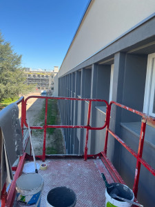 Photo de galerie - Impression 2 couches de peinture gris 