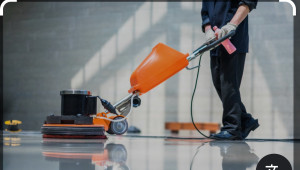 Photo de galerie - Décapage  et métallisation de sol 