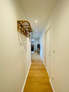 Photo de galerie - Peinture et pose parquet flottant 