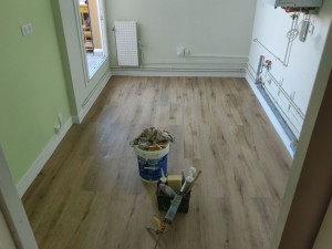 Photo de galerie - Pose de parquet - Revêtement de sol