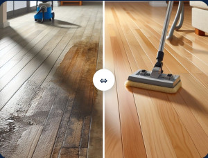 Photo de galerie - Nettoyage après chantier 