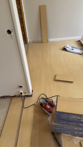 Photo de galerie - Pose de parquet - Revêtement de sol