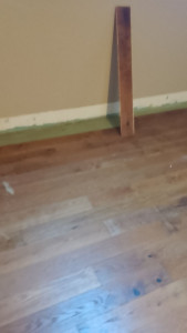 Photo de galerie - Pose de parquet finaliser le 25/03/2026 