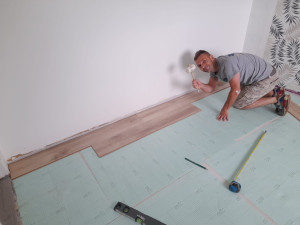 Photo de galerie - Pose de parquet - Revêtement de sol