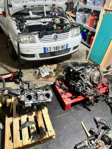 Photo de galerie - Changement moteur Polo 