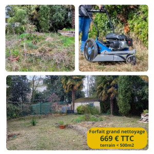 Photo de galerie - Débroussaillage à Saint Herblain 