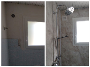 Photo de galerie - Rénovation totale d’une salle de bain