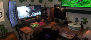 Photo de galerie - Montage d’un setup entier du pc à la décoration 
