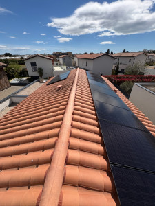 Photo de galerie - Pose de panneaux photovoltaïques 