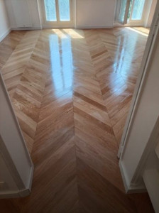 Photo de galerie - Pose parquet