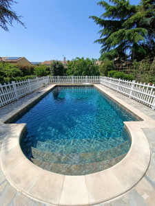 Photo de galerie - APRES Pose de margelles et joints