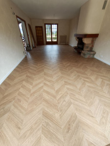 Photo de galerie - Pose de parquet - Revêtement de sol