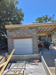 Photo de galerie - Construction garage 35m²