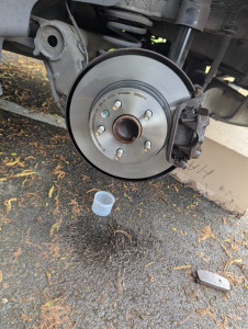 Photo de galerie - Intervention disque plaquette 