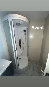 Photo de galerie - Avant chantier cabine de douche 