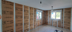 Photo de galerie - Realisation cloison sèche 
