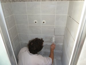 Photo de galerie - Rénovation salle de bains...