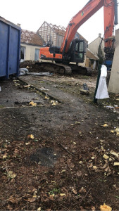 Photo de galerie - Démolition de plusieurs maison plus terrassement 