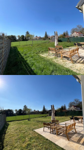 Photo de galerie - Tonte de remise en état d’un terrain