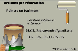 Photo de galerie - Peinture - Tapisserie