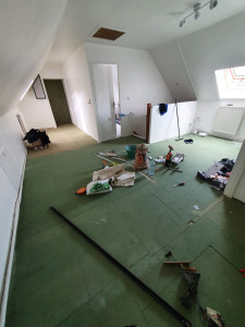 Photo de galerie - Pose de parquet - Revêtement de sol