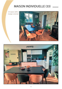 Photo de galerie - Décloisonnement pour créer un espace de vie plus grand, chaleureux et convivial