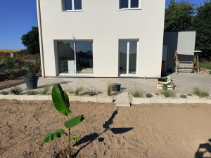 Photo de galerie - - terrasse réaliser 50m2 avec Àmenagement