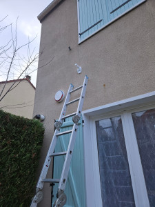Photo de galerie - Instalation camera sans fil 
avant 