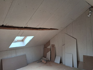 Photo de galerie - Fin de chantier , le peintre prend le relais ( 2 jour de travail)