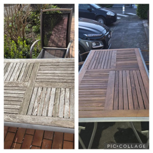 Photo de galerie - Renovation salon de jardin 