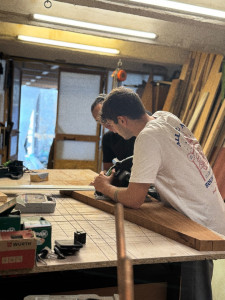 Photo de galerie - Fabrication marche d’escaliers 
