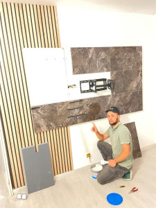 Photo de galerie - Décoration tv