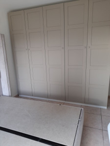 Photo de galerie - Montage et installation dressing Pax Ikea